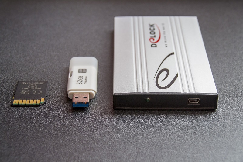 Récupération de données sur une clé USB reconnue